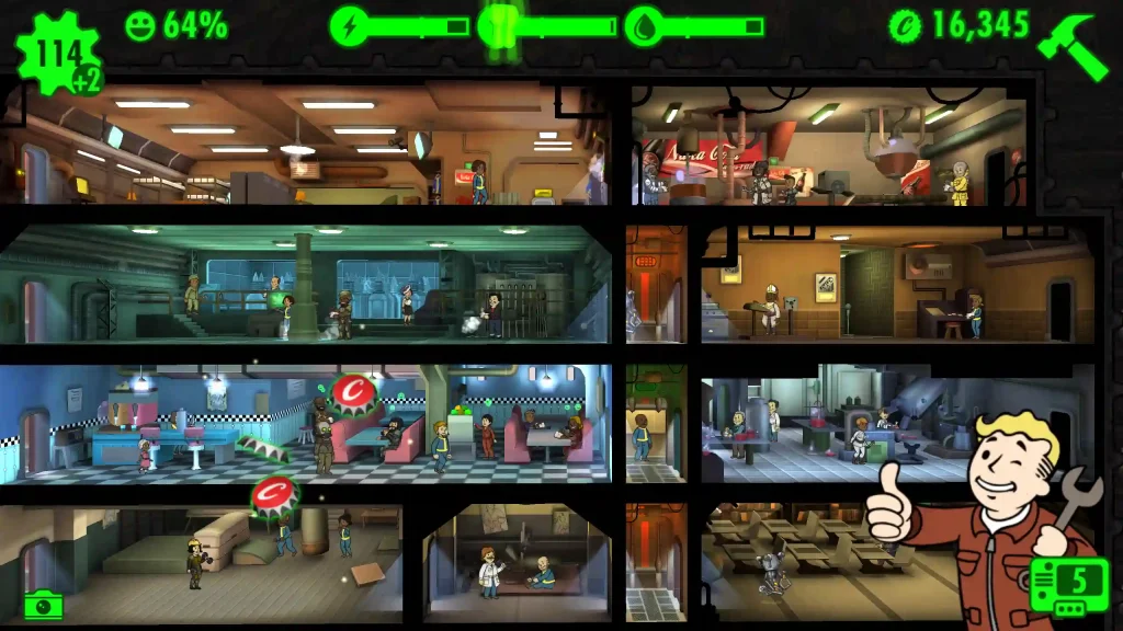 Download Fallout Shelter (MOD, Unlimited Money)
