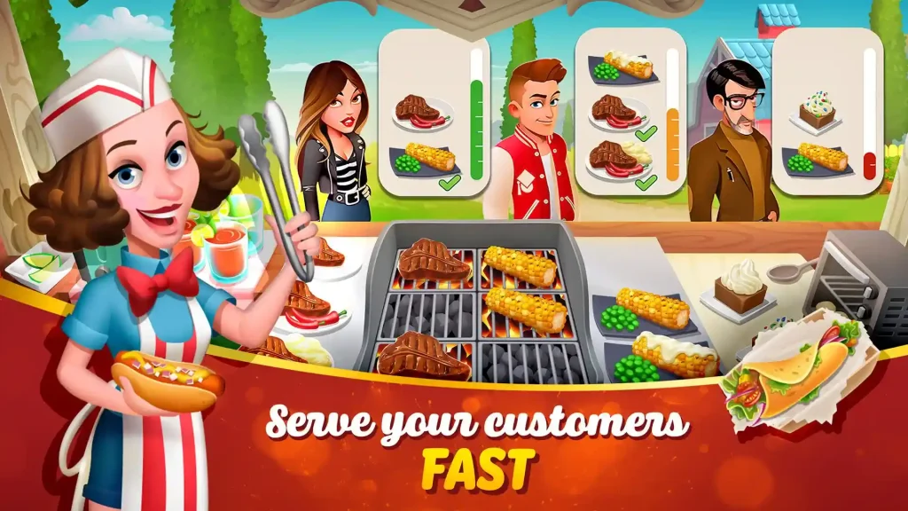 Tasty Town Mod APK v1.19.8 (Unlimited money)